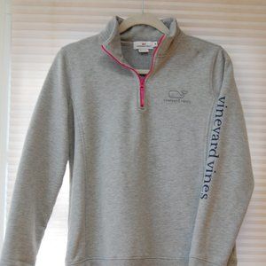 Vineyard Vines quarter zip pullover whale womens size M - excellent condition